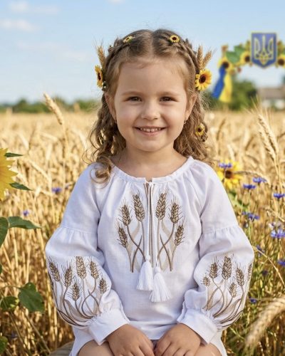 Вишиванка бохо на дівчинку садочок 2 3 4 5 років